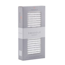 Pencil Stripe Bamboo Breathable Swaddle for Burp Cloth