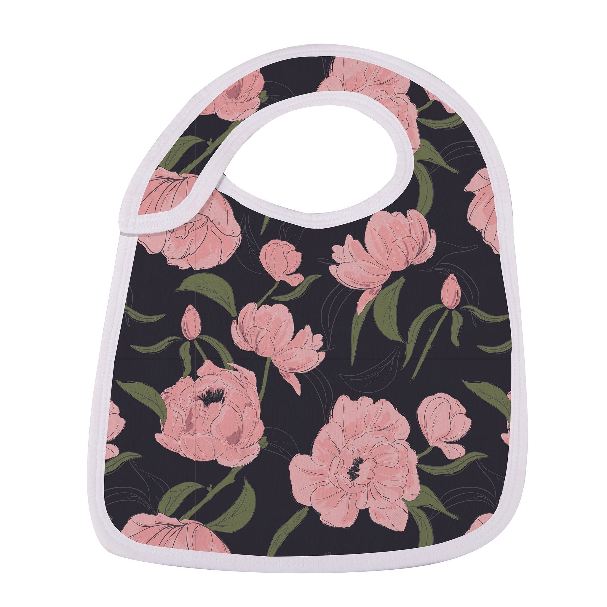 London, Paris, New York Bamboo Muslin Baby Snap Bibs